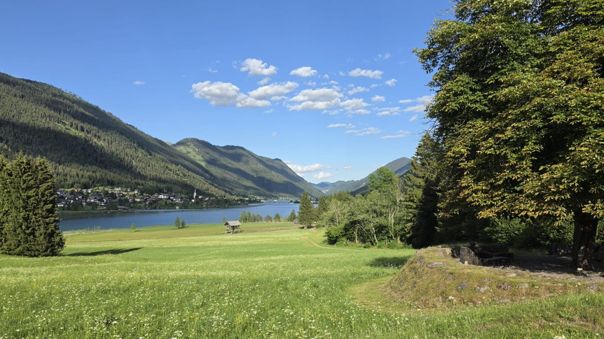 Sehen ohne Augen - Reel am Weissensee